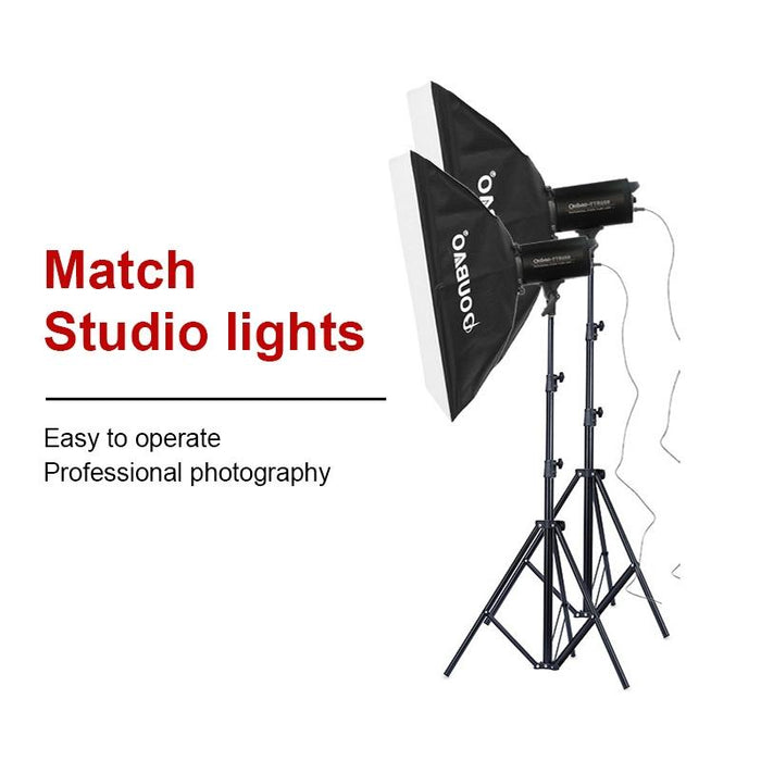 2.2M Height Professional Photography Metal Lighting Stand Holder For Studio Flash Light