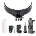 Foldable Bending Action Camera Phone Helmet Mount Kit