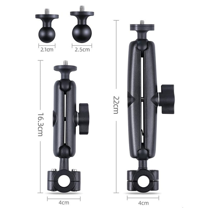 21mm Ballhead Car Front Seat Handlebar Mount Holder