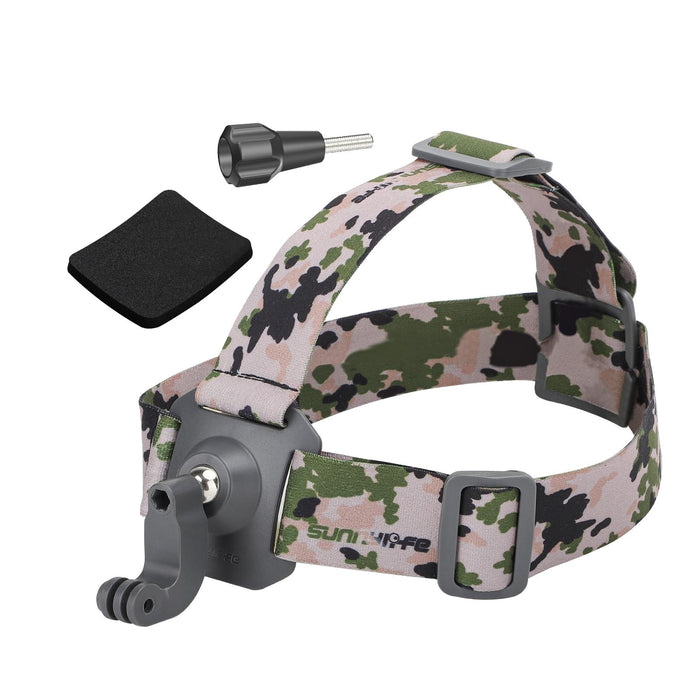 360 Rotation Adjustable Head Strap Vlog Pov Mount Belt