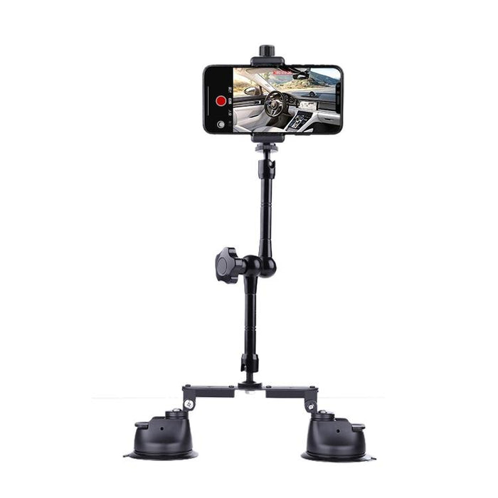 Articulating Dual Suction Cup Magic Arm Phone Mount