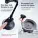 Articulating Magic Arm with Suction Cup Phone Clamp