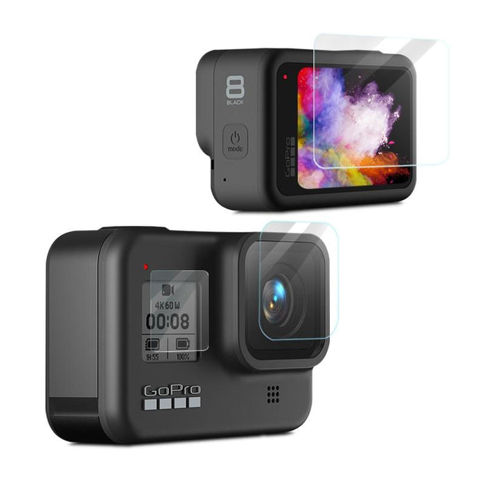 Gopro Hero8 Camera Lens And Lcd Display Hd Protective Film