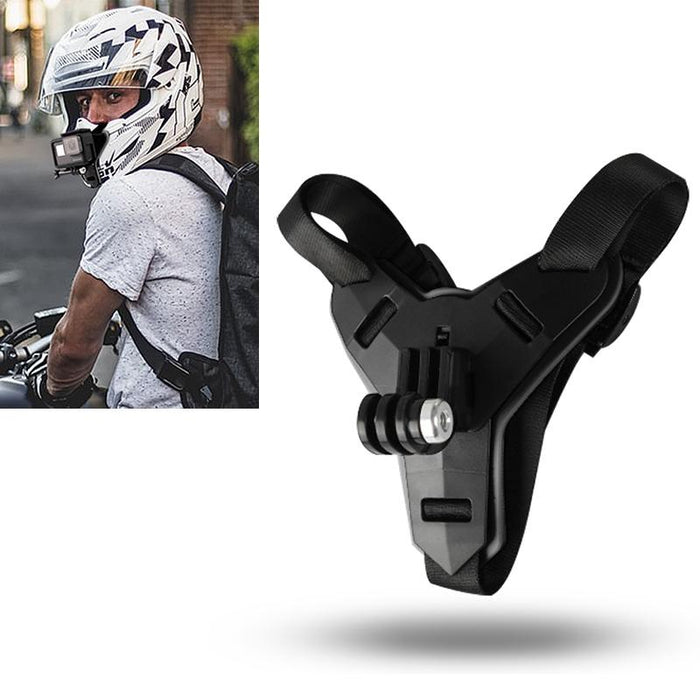 Universal Action Camera Helmet Mount - Compatible
