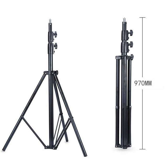 2.8M Height Professional Photography Metal Lighting Stand Holder For Studio Flash Light