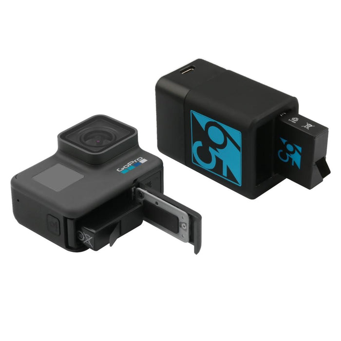 Dual Battery Charger With Usb c Cable For Gopro Hero6/5