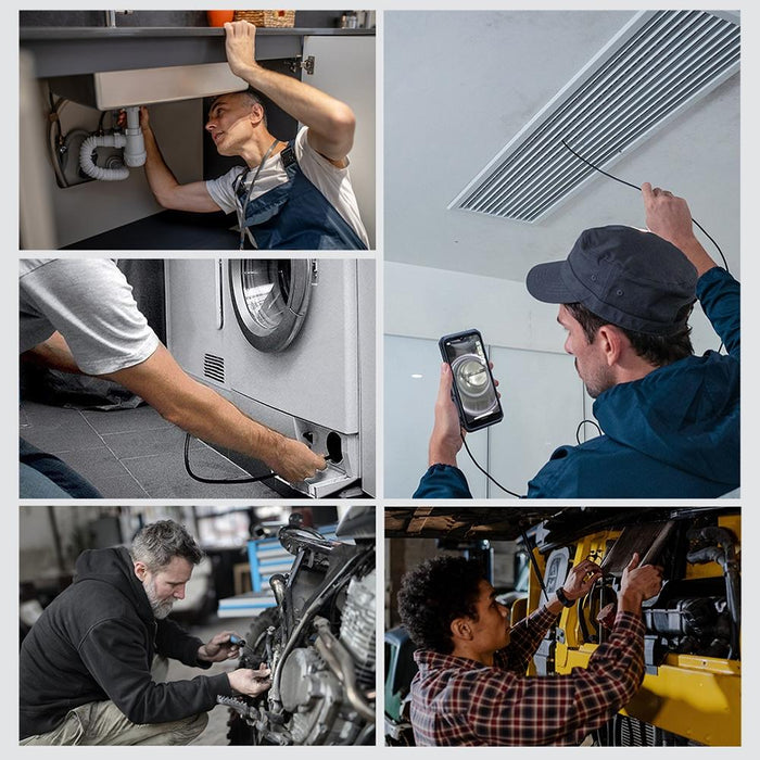 Ulefone Endoscope E2 Ip67 Waterproof Digital Endoscope For Ulefone Armor 9 / 9E / Power Armor 13 / 16 Pro / 18T / Armor Pad Black