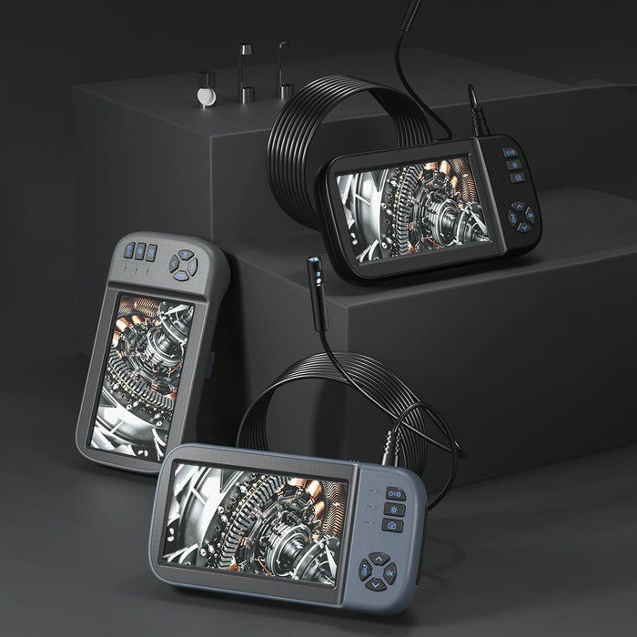 2.0 Million Pixel Dual Lens Industrial Digital Endoscope With 4.5 Inch Ips Screen