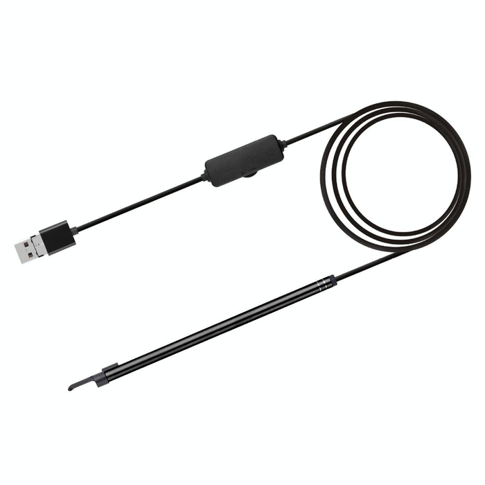 2 In 1 Usb Hd Visual Earwax Clean Tool Endoscope Borescope With Led Lights & Wifi Cable Length 2M