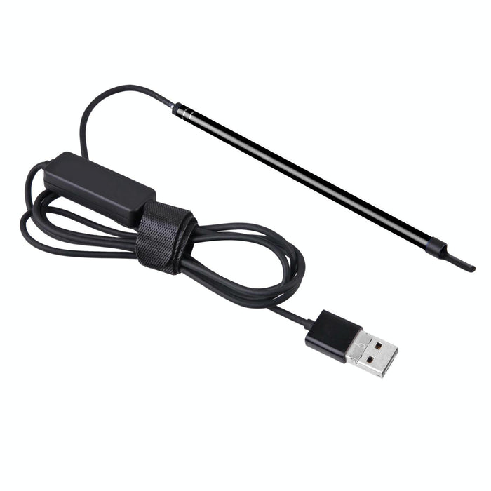 2 In 1 Usb Hd Visual Earwax Clean Tool Endoscope Borescope With Led Lights & Wifi Cable Length 2M