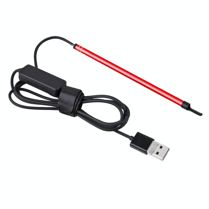 2 In 1 Usb Hd Visual Earwax Clean Tool Endoscope Borescope With Led Lights & Wifi Cable Length 2M
