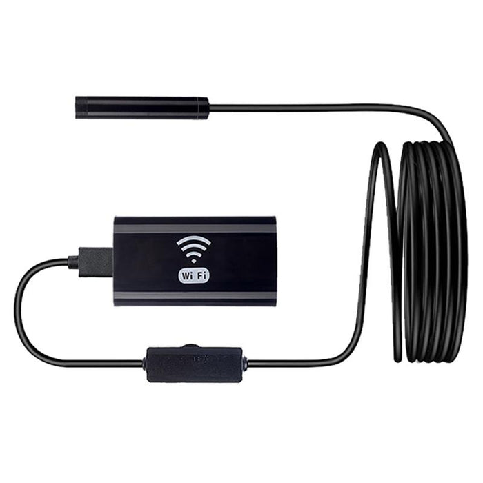 F99 Hd Mobile Phone Endoscope 8Mm Waterproof Pipe Endoscope Wifi Version Hardwire Length 2M Black