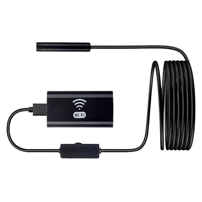 F99 Hd Mobile Phone Endoscope 8Mm Waterproof Pipe Endoscope Wifi Version Hardwire Length 3.5M Black