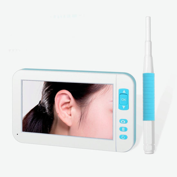 C01 4.3 Inch Screen Display Hd1080P Visual Earspoon Endoscope With 6 Leds Diameter 5.5Mm