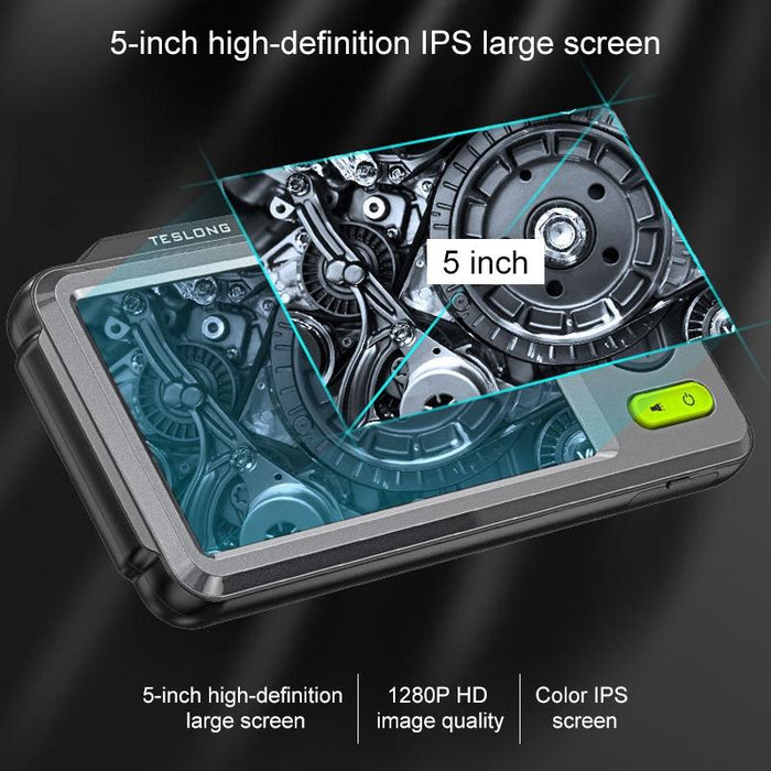 Nts500B 5 Inch 5Mm Dual Lens Hd Endoscope 200W Pixel Industrial Endoscope