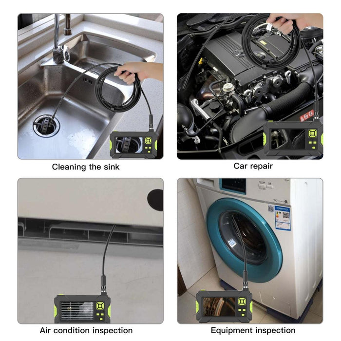 5.5Mm Iwaterproof 4.3 Inch Hd Portable Endoscope Hard Cable Industrial Endoscope Cable Length 2M