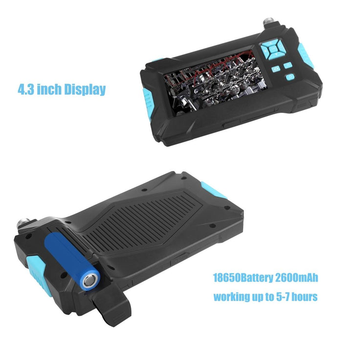 P30 5.5Mm Ip67 Waterproof 4.3 Inch Hd Portable Endoscope Hard Cable Industrial Endoscope Cable Length 5M