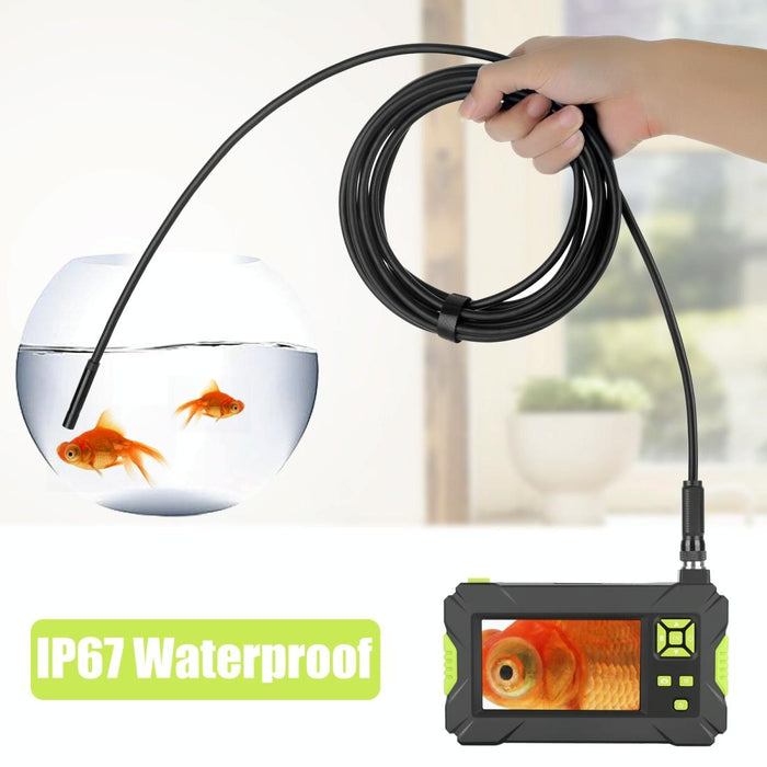 P30 5.5Mm Ip67 Waterproof 4.3 Inch Hd Portable Endoscope Hard Cable Industrial Endoscope Cable Length 5M