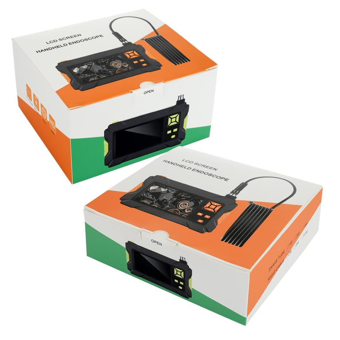 P30 8Mm Ip67 Waterproof 4.3 Inch Hd Portable Endoscope Snake Tube Industrial Endoscope Cable Length 1M