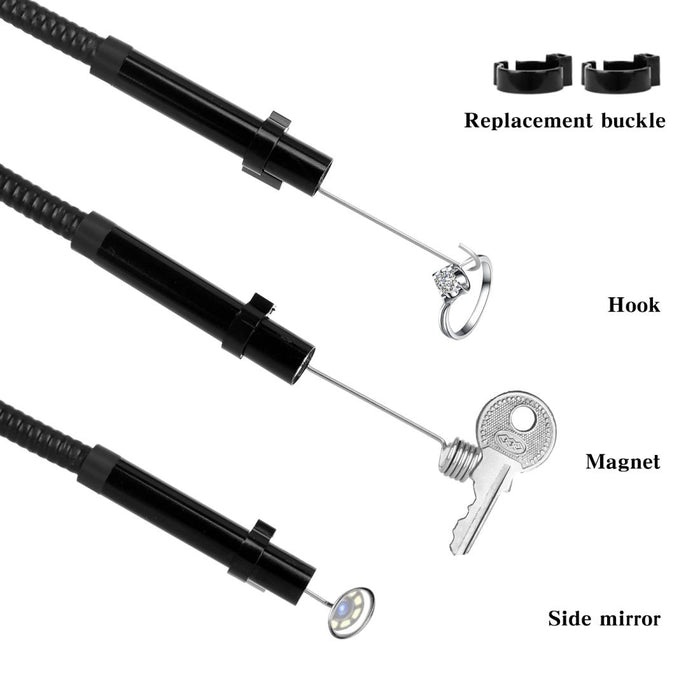 P30 8Mm Ip67 Waterproof 4.3 Inch Hd Portable Endoscope Snake Tube Industrial Endoscope Cable Length 1M