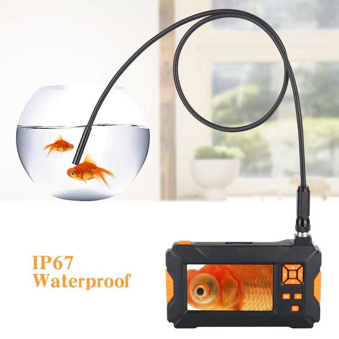 P30 8Mm Ip67 Waterproof 4.3 Inch Hd Portable Endoscope Snake Tube Industrial Endoscope Cable Length 1M