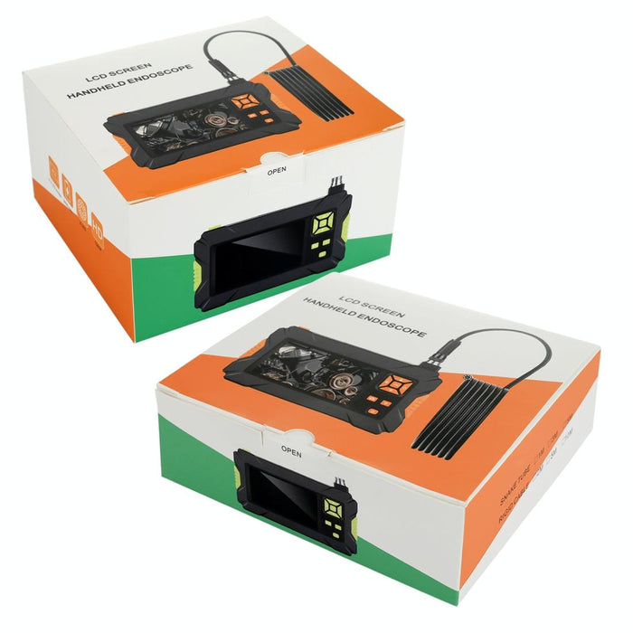 8Mm Iwaterproof 4.3 Inch Hd Portable Endoscope Snake Tube Industrial Endoscope Cable Length 3M