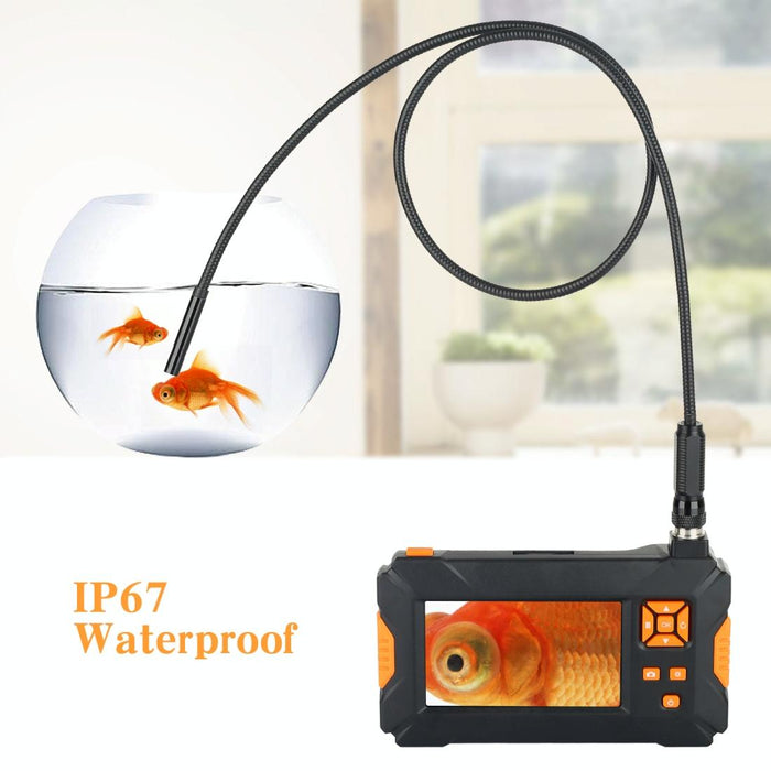 8Mm Iwaterproof 4.3 Inch Hd Portable Endoscope Snake Tube Industrial Endoscope Cable Length 3M
