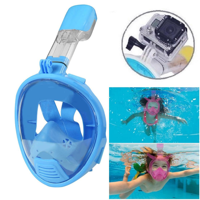 Full Face Design Snorkel Mask For Gopro Hero12