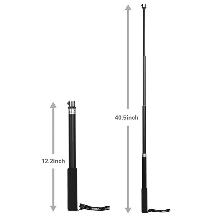 Adjustable Universal Selfie Stick - 25-75cm Length