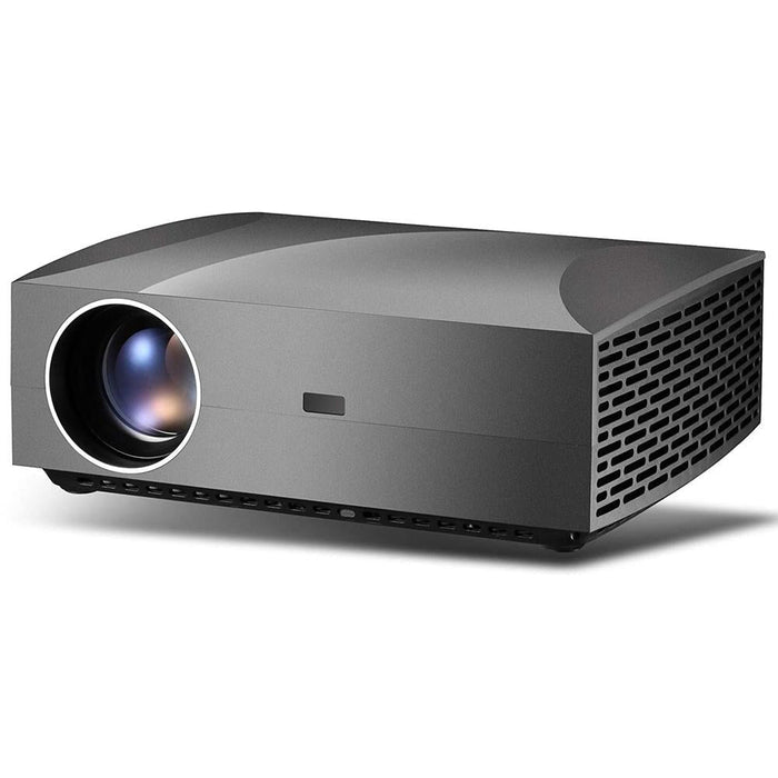 F30 5.8 Inch Lcd Screen 4200 Lumens 1920 X 1080P Full Hd Smart Projector With Remote Control Supports Audio Out / Spdif/ Av In / Usb / Hdmi Black