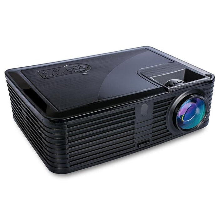 Vs768 4000 Ansi Lumens 1980X1080 Resolution Led + Lcd Technology Smart Projector Supports Av / Hdmi / Usb / Vga Black