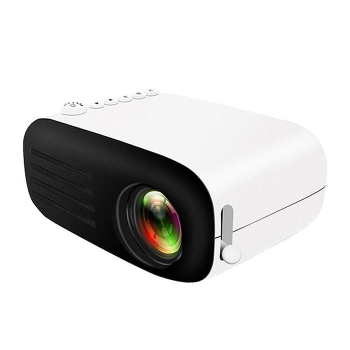 Yg200 Portable Led Pocket Mini Projector Av Sd Hdmi Video Movie Game Home Theater Video Projector Black And White