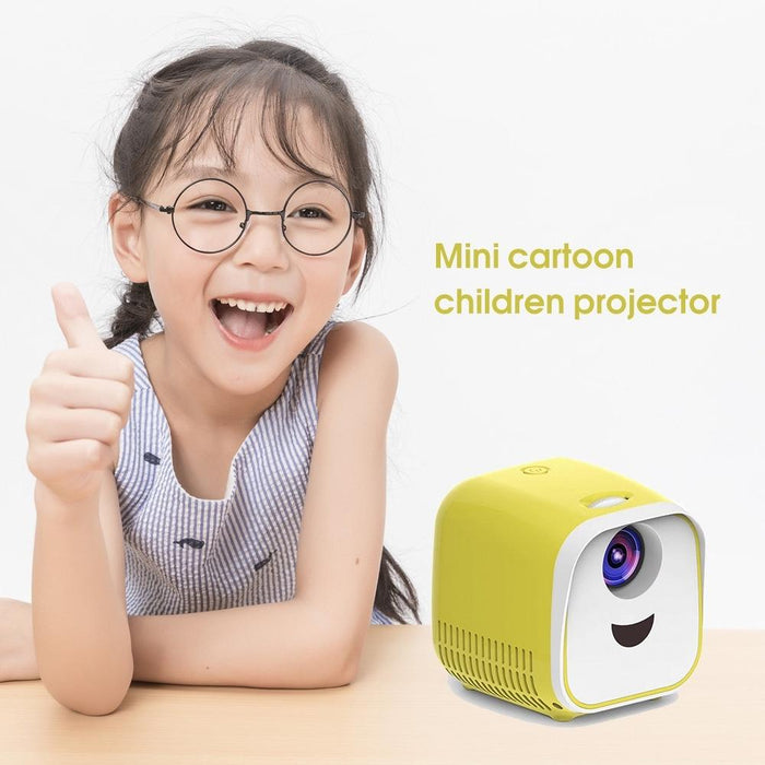 L1 Children Projector Mini Led Portable Home Speaker Projector