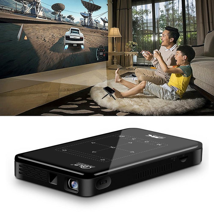 P09 Portable 4K Ultra Hd Dlp Mini Smart Projector With Infrared Remote Control