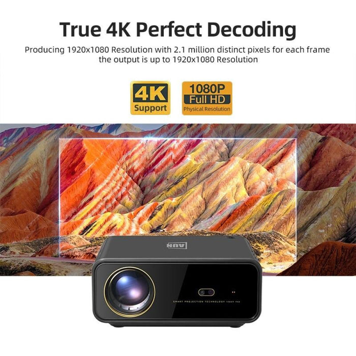 U001 4K 18000 Lumens Portable Home Theater Led Hd Digital Projector