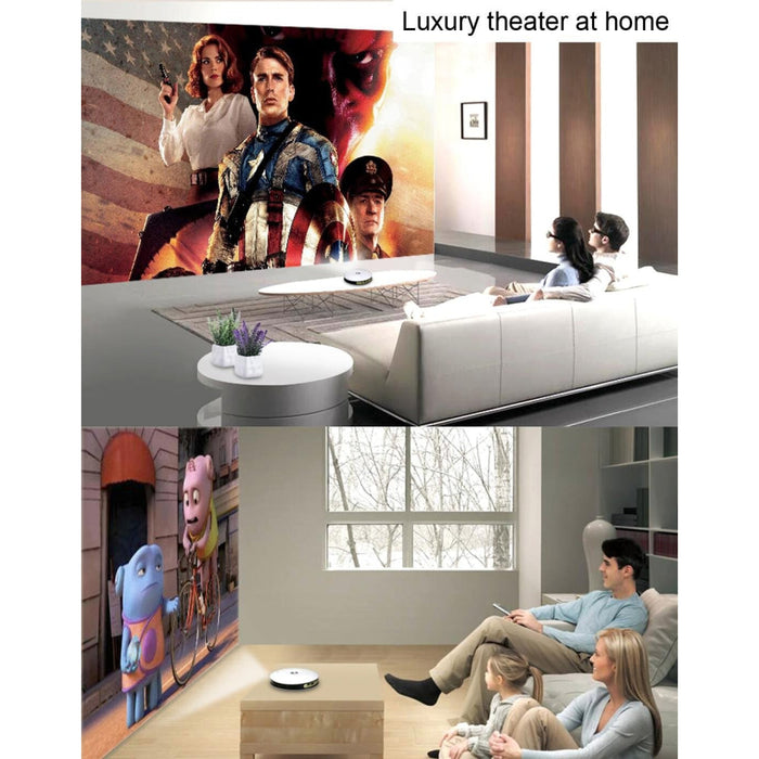 Itc-Do8 220 Lumens Wifi Smart 1280 X 800 Dlp Dmd Led Portable Projector With Remote Control