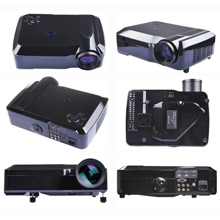 L3 300 Ansi Lumens 5.8 Inch Lcd Technology Hd 1280 X 768 Pixel Projector With Remote Control Vga Hdmi Black