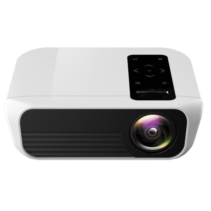 T8 1920X1080 Portable Home Theater Office Full Hd Mini Led Projector With Remote Control Built-In Speaker Supports Usb / Hdmi / Av / Ir Same Screen Version