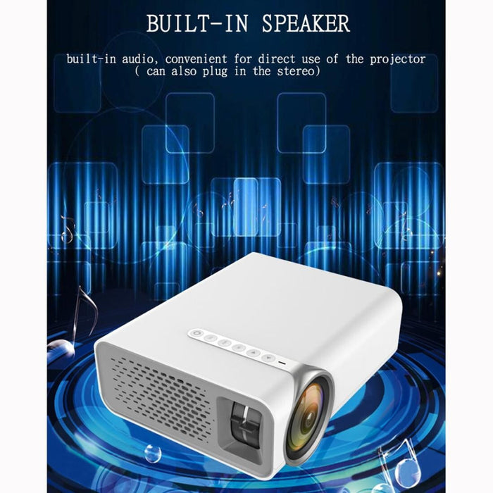 Yg520 800X480 1800 Lumens Mini Led Projector Home Theater Supports Hdmi & Av & Sd & Usb & Vga