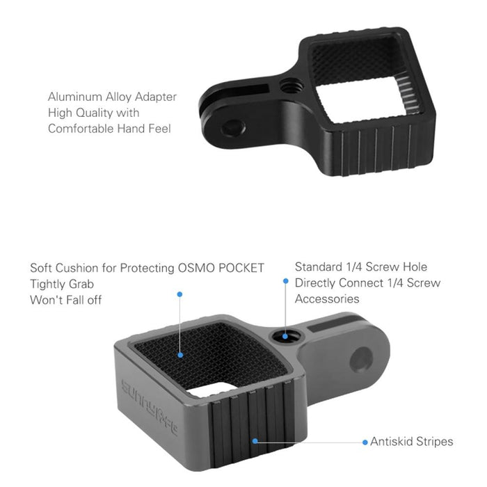 Op Q9199 Metal Adapter With Car Suction Cup For Dji Pocket