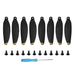 8pcs 4726f Low Noise Quick Release Wing Propellers For Dji