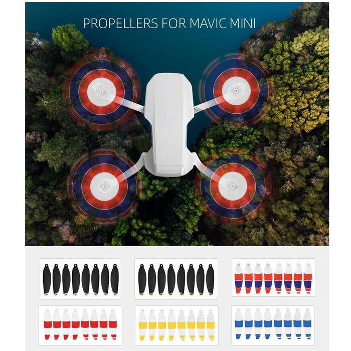 8pcs 4726f Low Noise Quick Release Wing Propellers For Dji