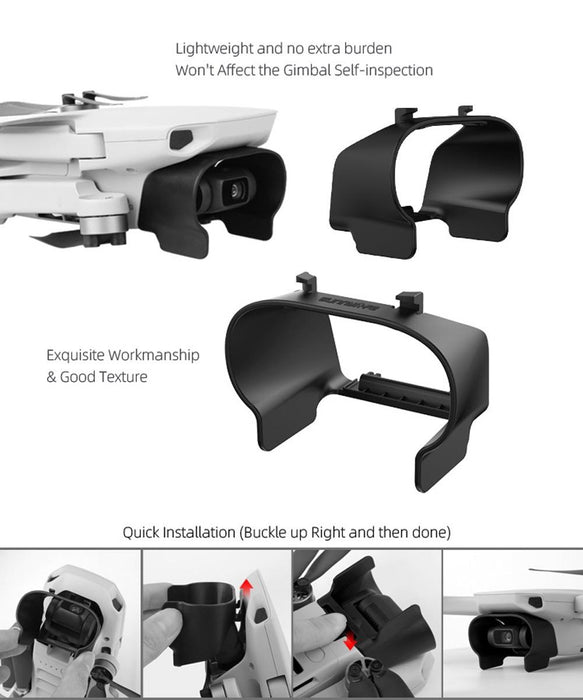 Mm Q9264 Camera Lens Sunshade Anti Glare Hood For Dji Mavic