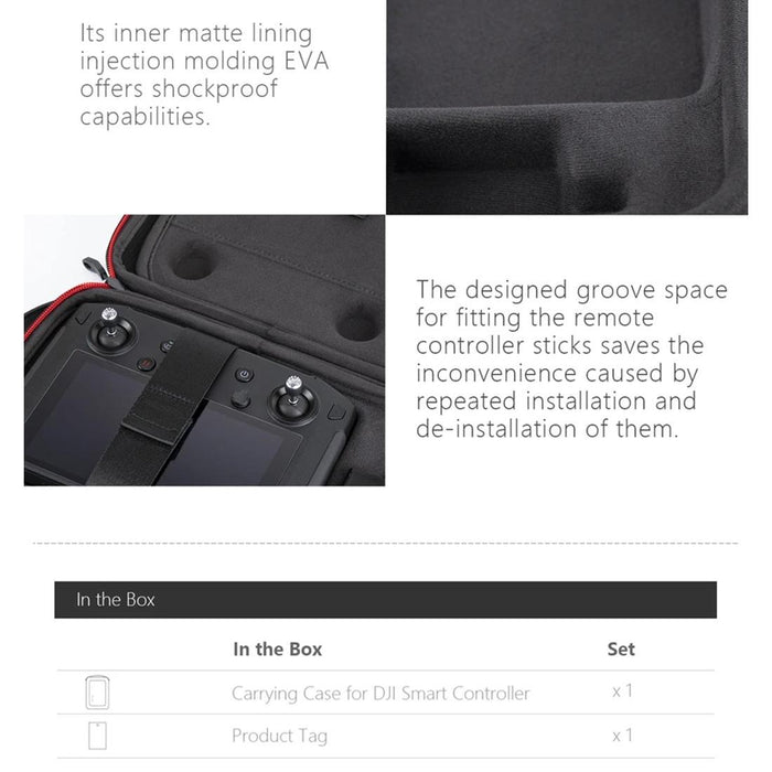 Remote Control With Screen Portable Accessory Bag For Dji