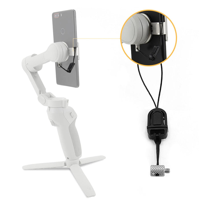 Phone Holder Clip Anti Lost Rope Strap Drop For Dji Om4/