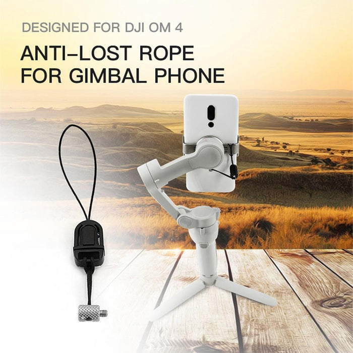 Phone Holder Clip Anti Lost Rope Strap Drop For Dji Om4/