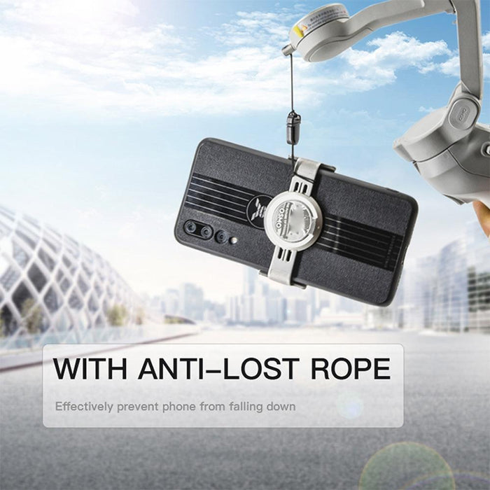 Phone Holder Clip Anti Lost Rope Strap Drop For Dji Om4/