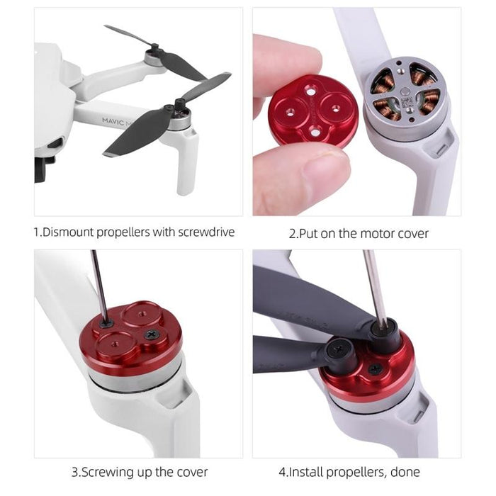 4pcs Motor Metal Protection Cover For Dji Mini 2