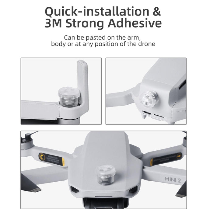 2 Night Strobe Led Light for Dji Mavic Mini / Air Fpv - Pack
