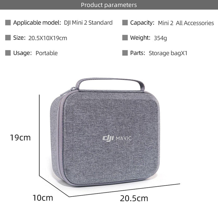 Portable Waterproof Nylon Box Case Storage Bag For Dji Mini